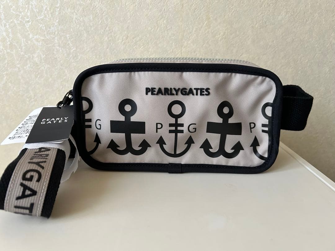 新品PEARLY GATES パーリーゲイツアンカー柄ショルダーバッグ