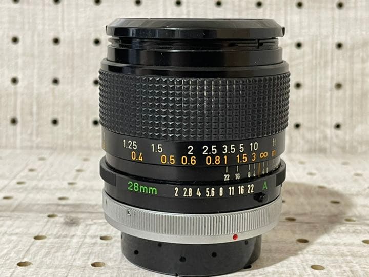 希少 Canon FD28mm F2 S.S.C.