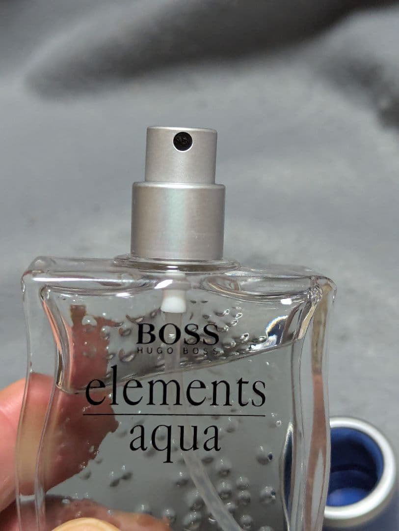 廃盤希少ヒューゴボスボスエレメンツアクアオードトワレ50ml