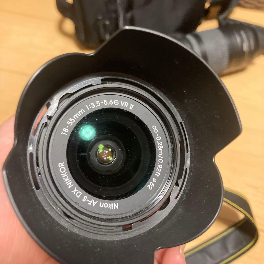 NIKON　D5500 レンズ2本付きカメラケース付き