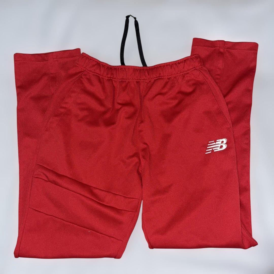 New Balance 赤 フルジップジャケット BUNAN 武南