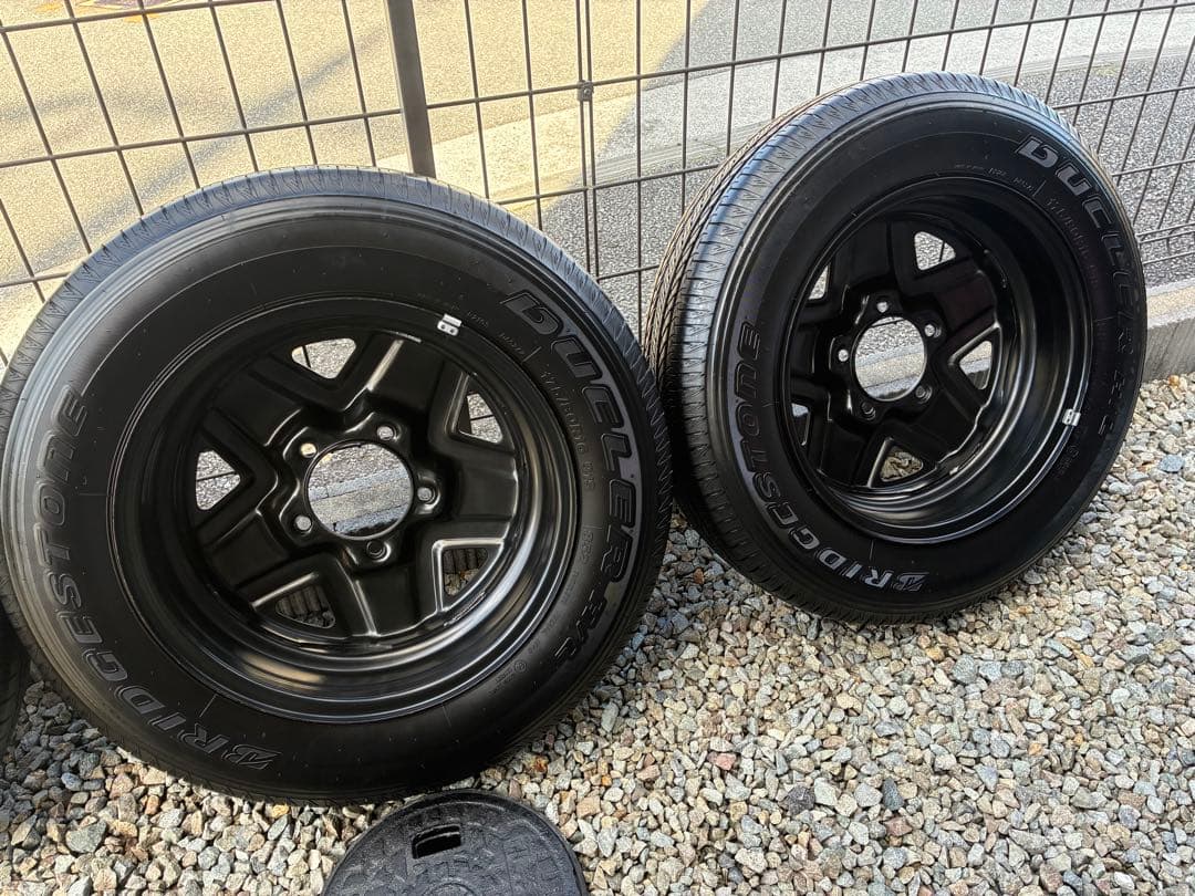 64ジムニー　純正　タイヤホイールセット　175 80 R16 美品中古品