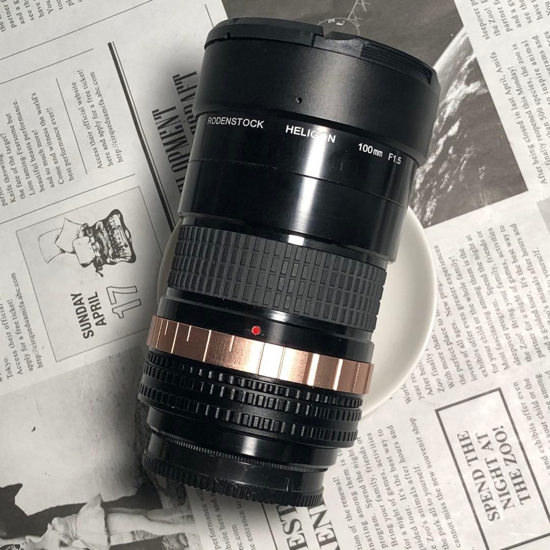 RODEN STOCK 100mm f1.5 α Eマウント