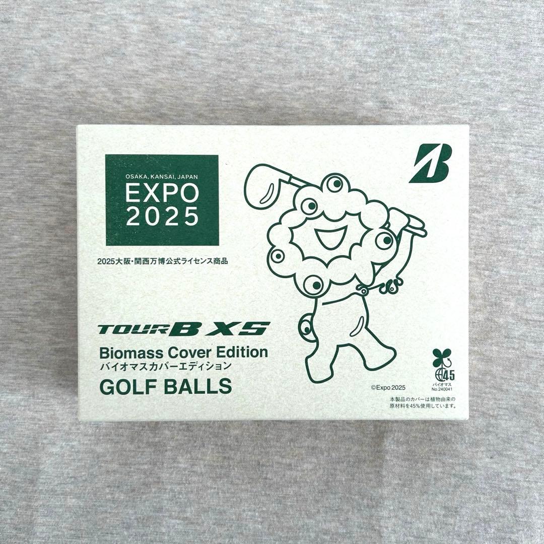 【新品】EXPO2025 大阪万博　ミャクミャク　ゴルフボール　ブリヂストン