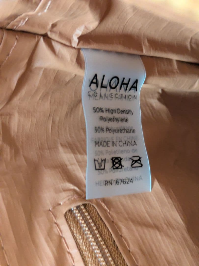 【美品】ALOHACOLLECTION 2WAYバッグ