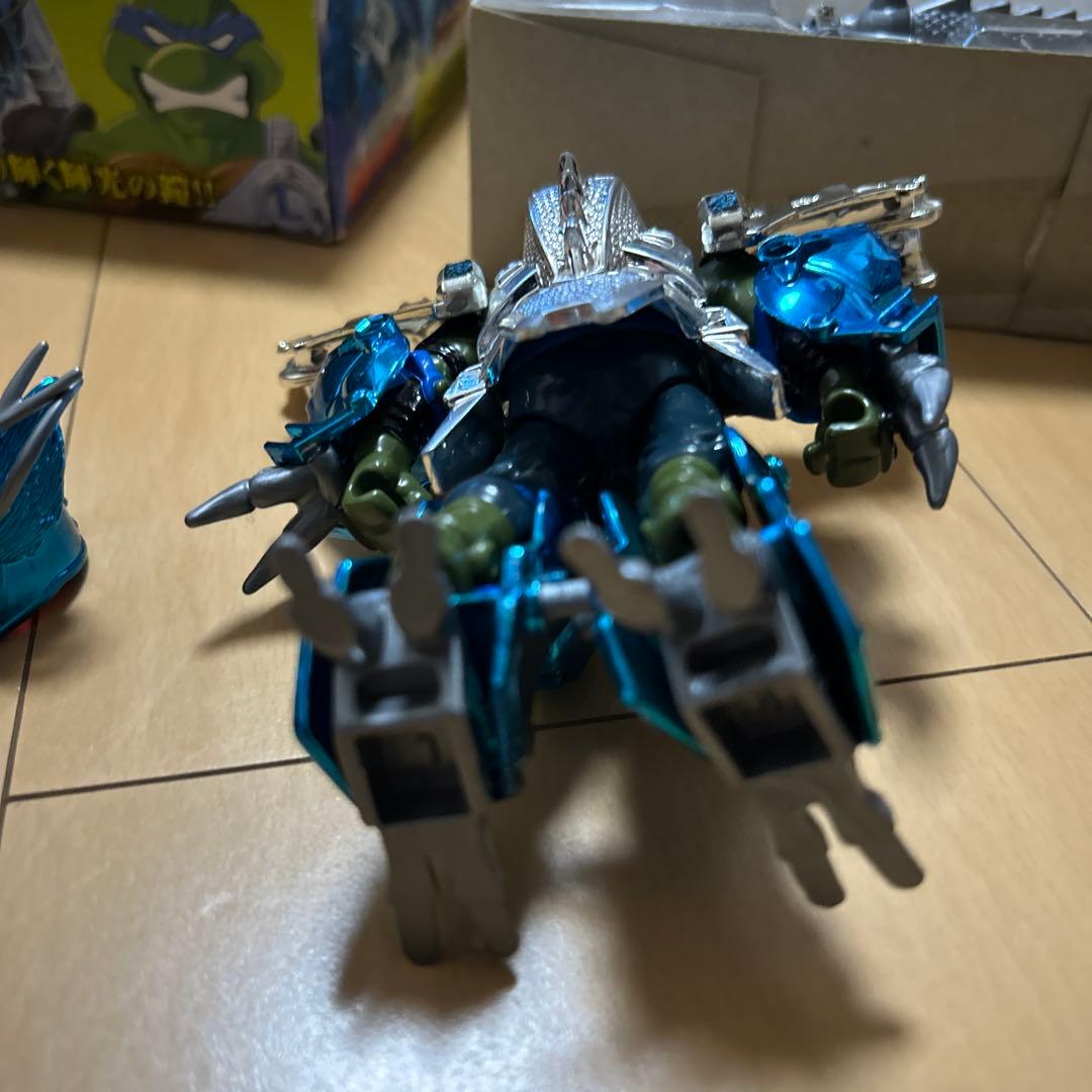 【即購入ok!!】ニンジャタートルズ　メタルタートルズ フィギュア　レオナルド