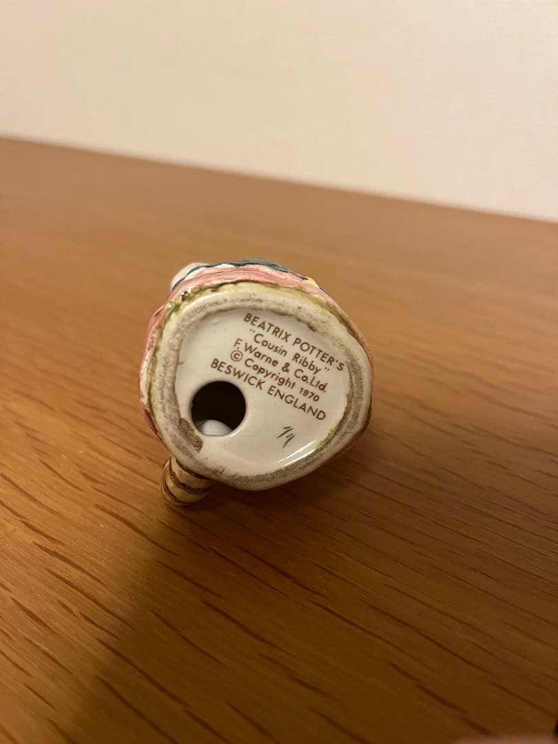 ベスウィック Beswick グロースターの仕立て 陶器 フィギュリン