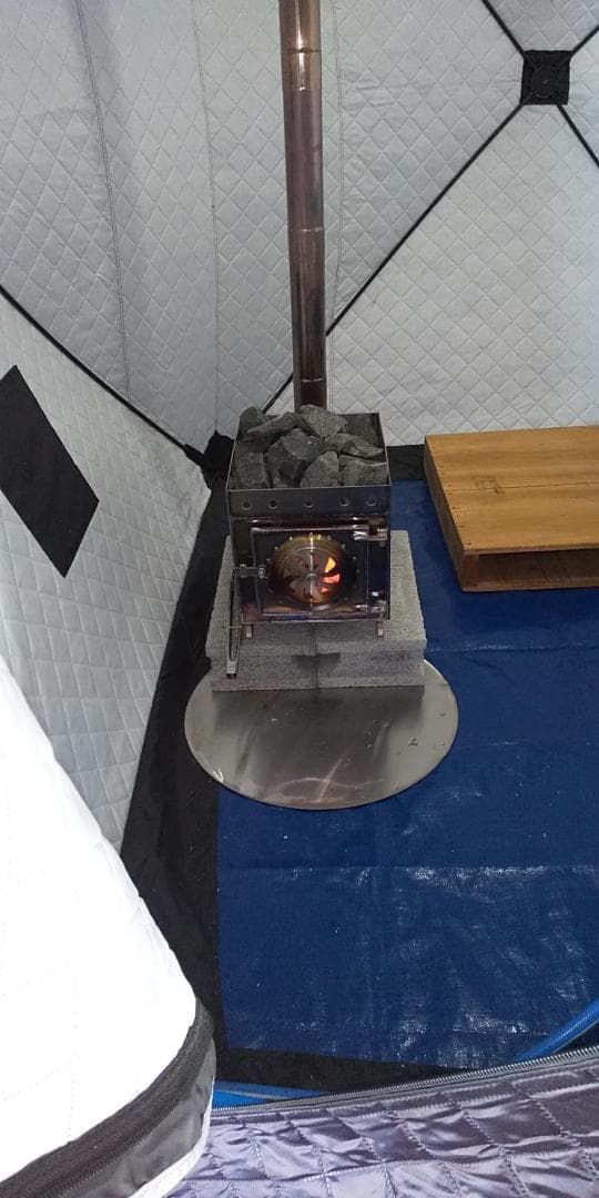 NOMADI. テントサウナ用テント本体 煙突ガード2枚付き(径1 新品未開封