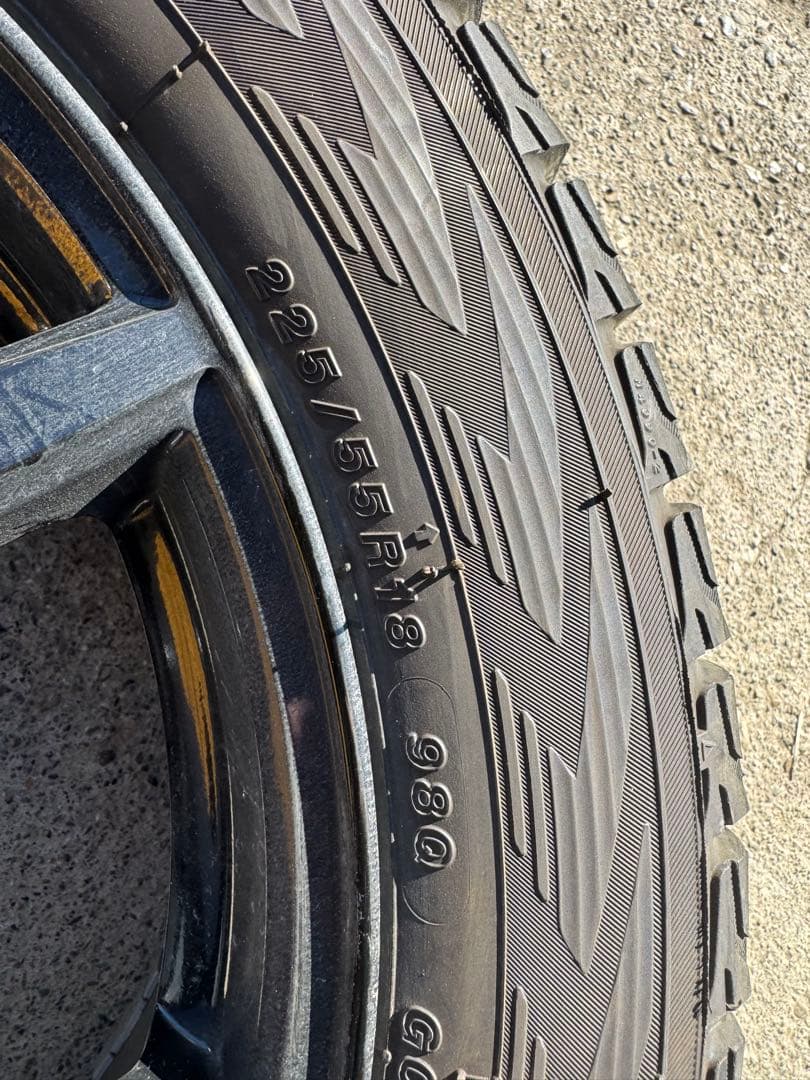 takaotomami バリ溝　ice GUARD G075 225/55