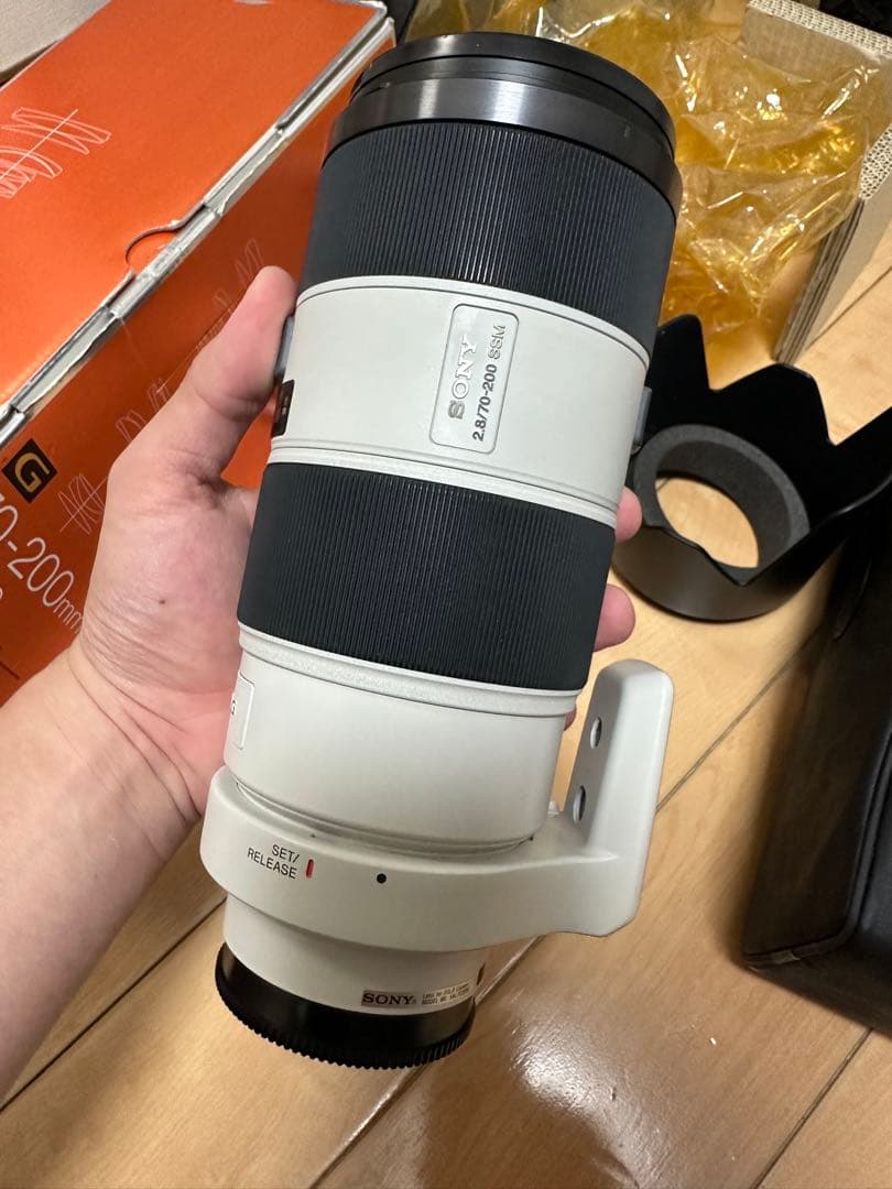 美品Sony sal 70-200mm F2.8 G SSM Aマウントレンズ