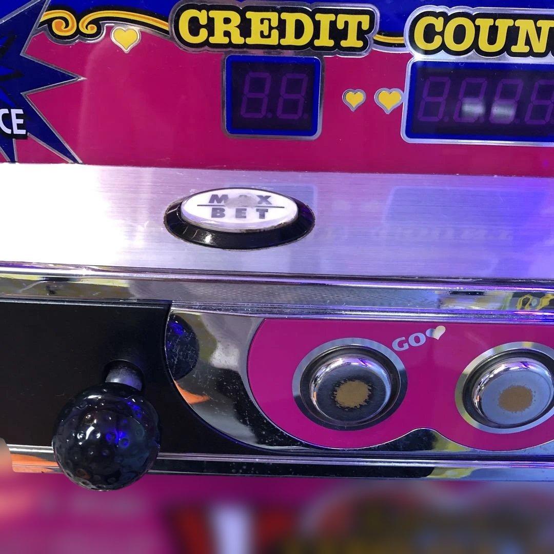 スロットマシン 北電子 家庭用電源 パチスロ実機　ラブリージャグラー