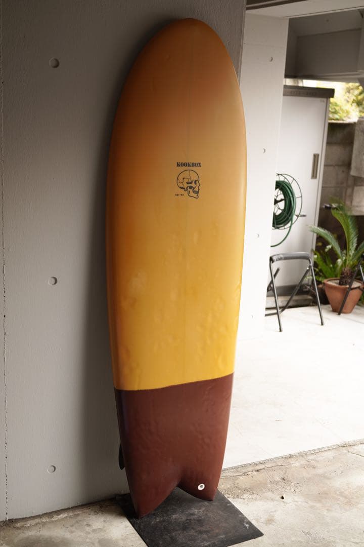 サーフィン・ボディボード KOOKBOX STANDARD FISH 5'8\" Joel Tudor