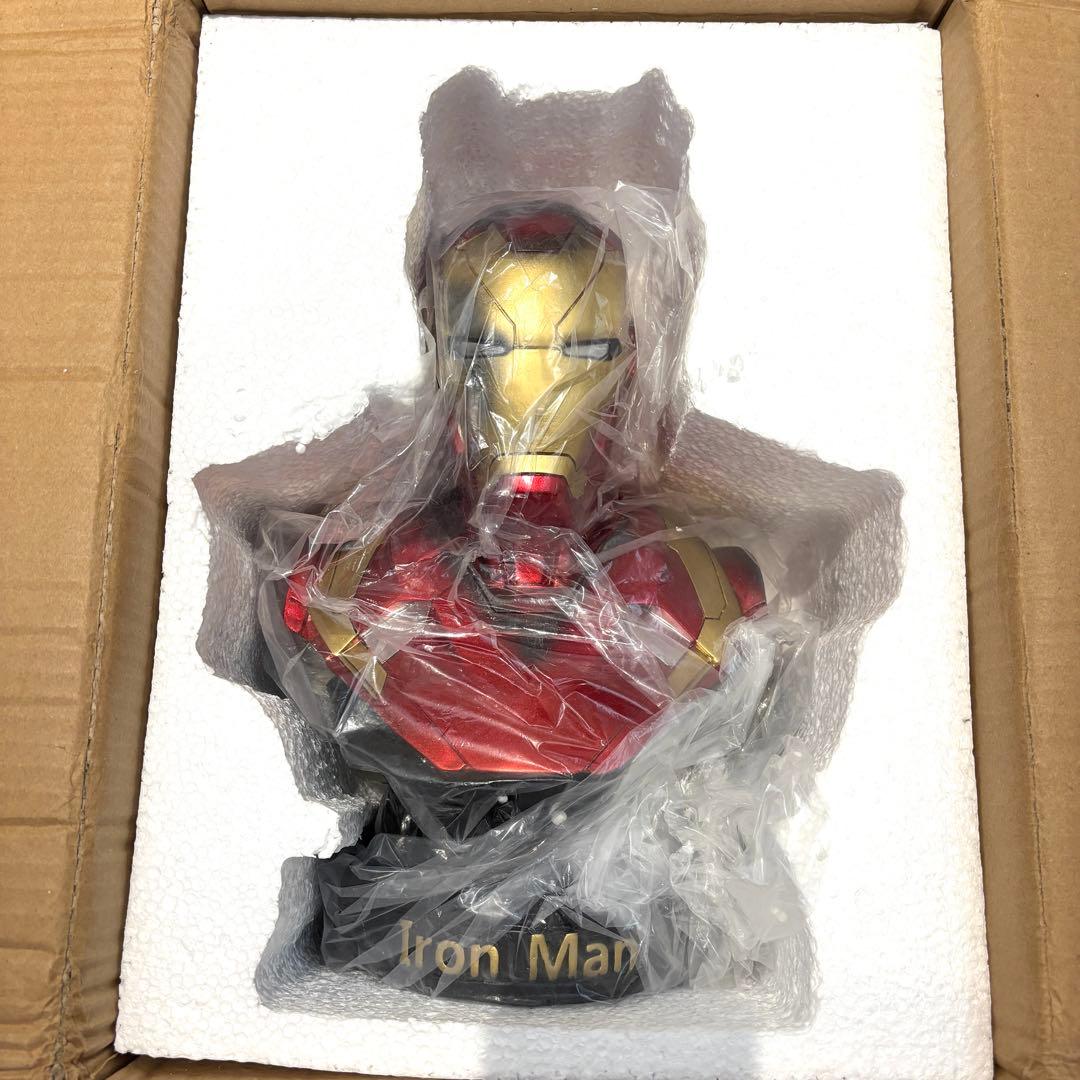アイアンマン　大型スタチュー　全高36cm バスト/胸像