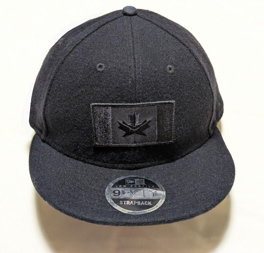 【美品】 NEWERA 黒 コラボキャップ カナダグース