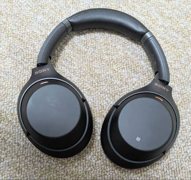 美品 SONY WH-1000XM3 ワイヤレスヘッドホン ブラック ケース付き