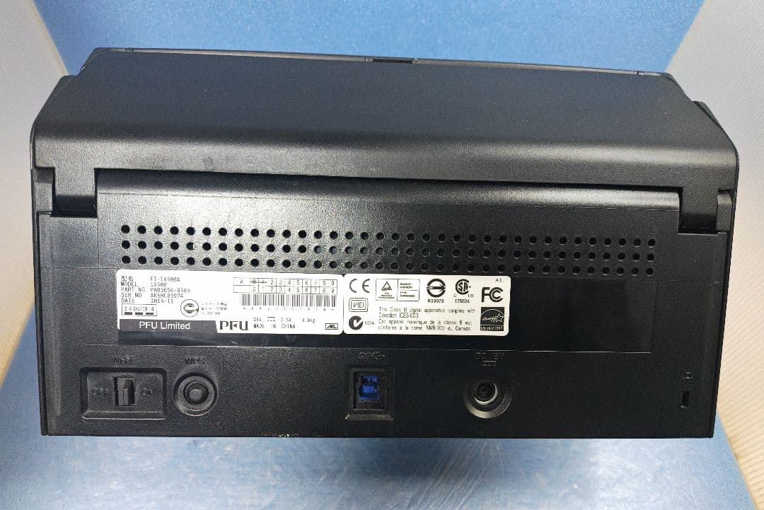 たまった書類を無線でスキャン ScanSnap iX500