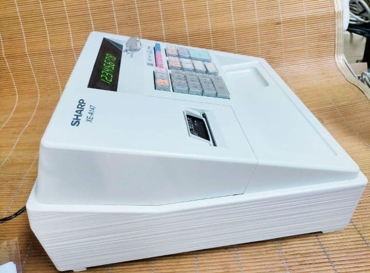 美品シャープレジスター　XE-A147　PC連携　355147