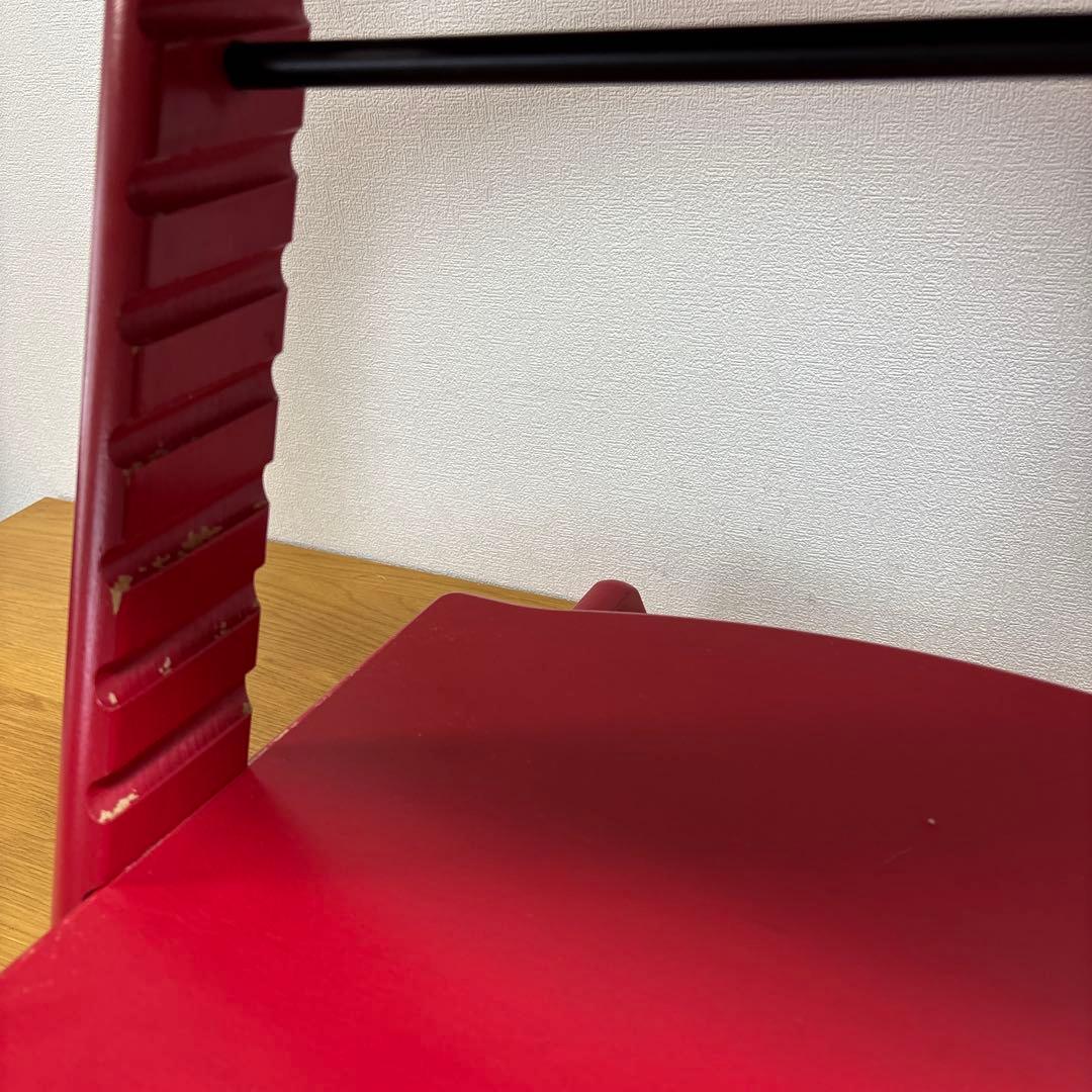 組み立て不要　北欧　stokke ストッケ トリップトラップ　　シリアル4 赤