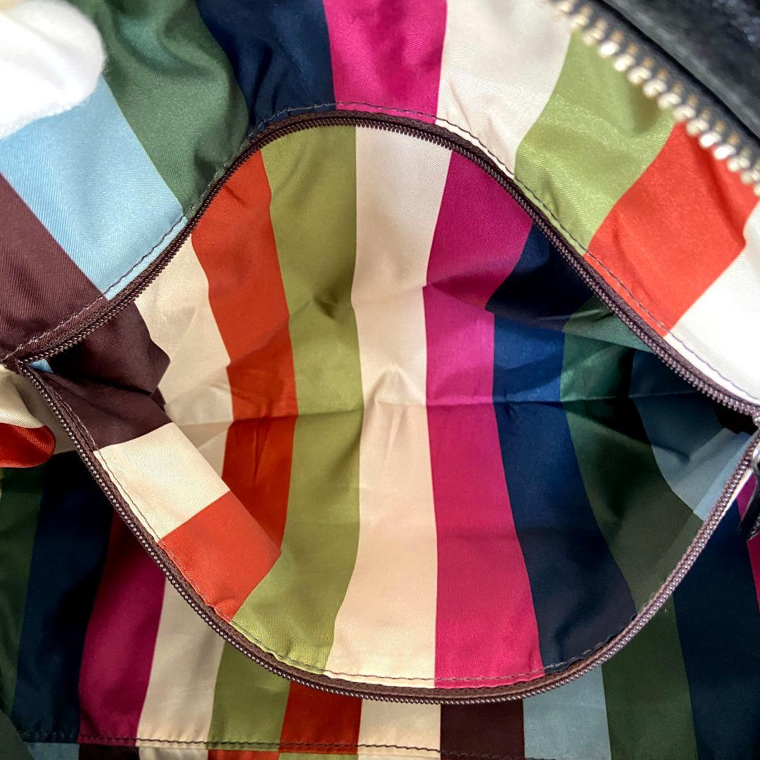 【美品】Coach Poppy 2way Bag Black 16285