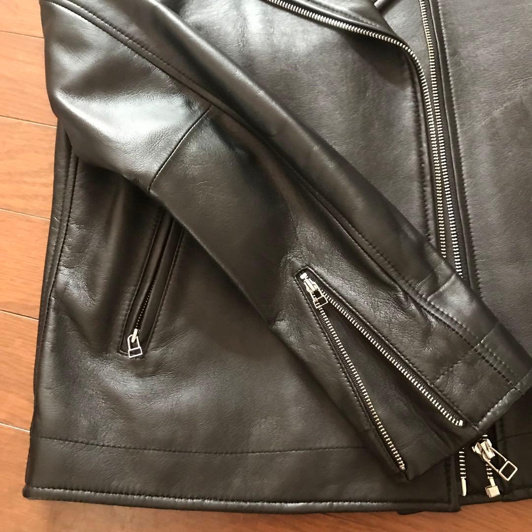 羊革　ライダージャケット