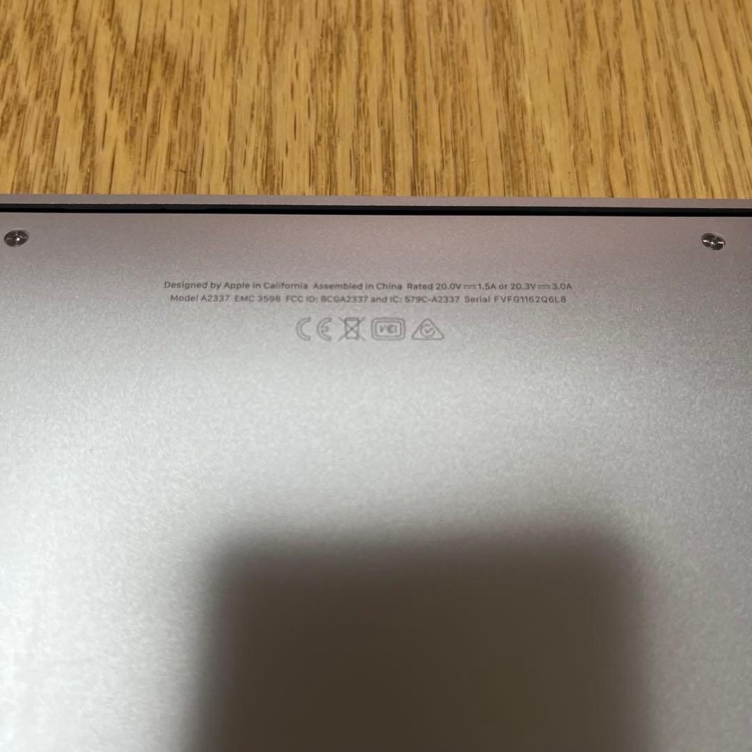 価格改定⭐️Macbook Air M1 2020 8G/512GB シルバー