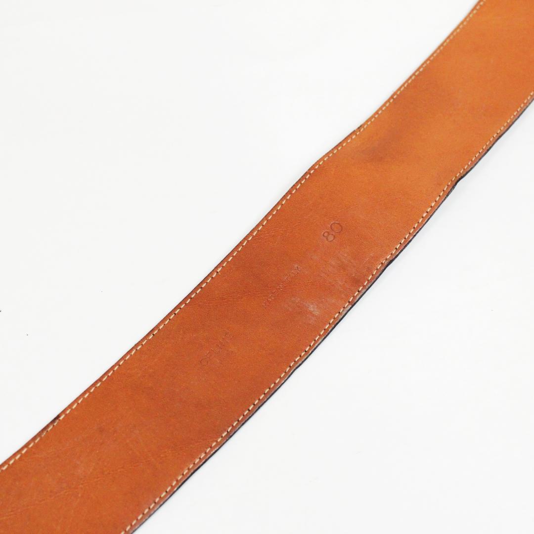 激レア 美品 セリーヌ 太ベルト ホースビット ヴィンテージ ゴールド ブラック