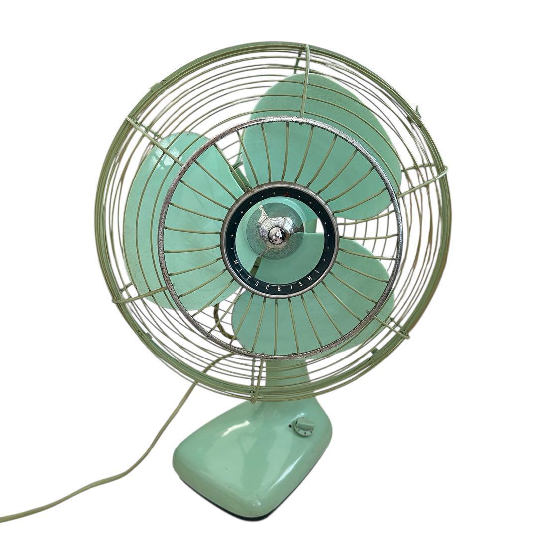 超レア！三菱電機製 扇風機　昭和レトロ　ヴィンテージ　DM-12GD 箱付き