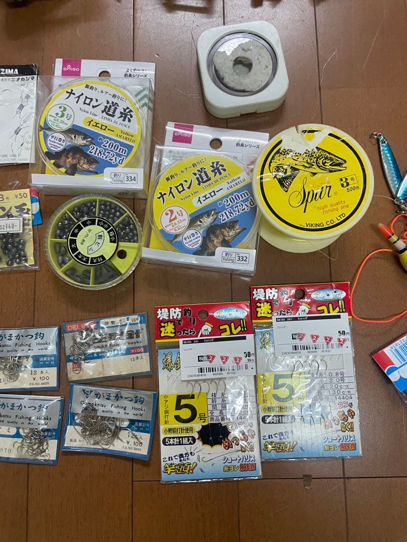 ❷リール11個 仕掛け釣り道具まとめ売り