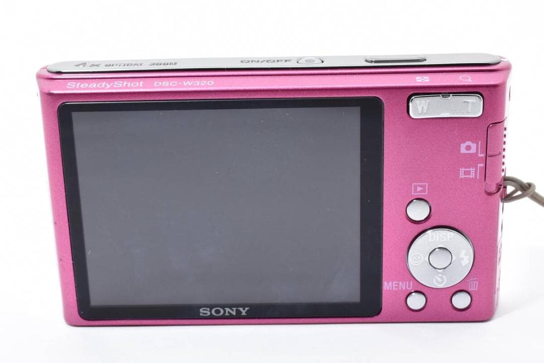 【極美品】SONY Cyber-shot DSC-W320 ピンク 動作品