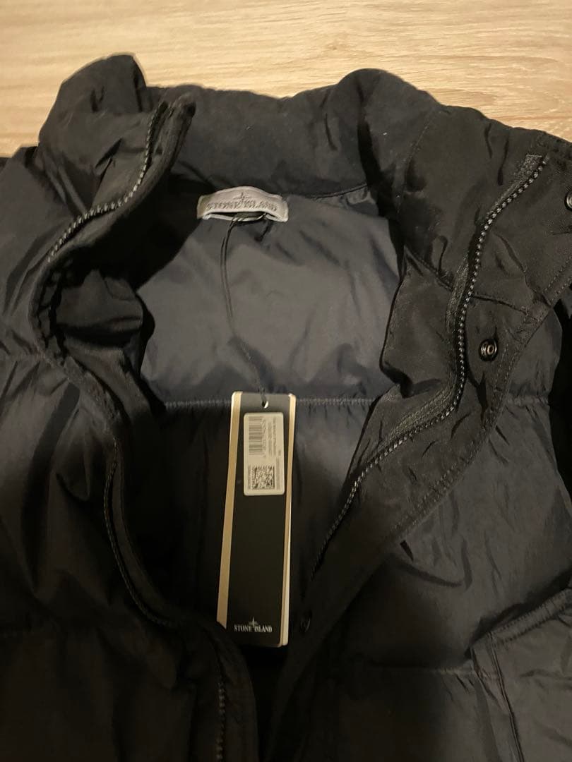 stone  ブラック ダウンジャケット　最終価格