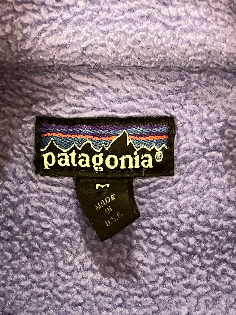 patagonia シェルドシンチラジャケット USA製 rタグ Mサイズ