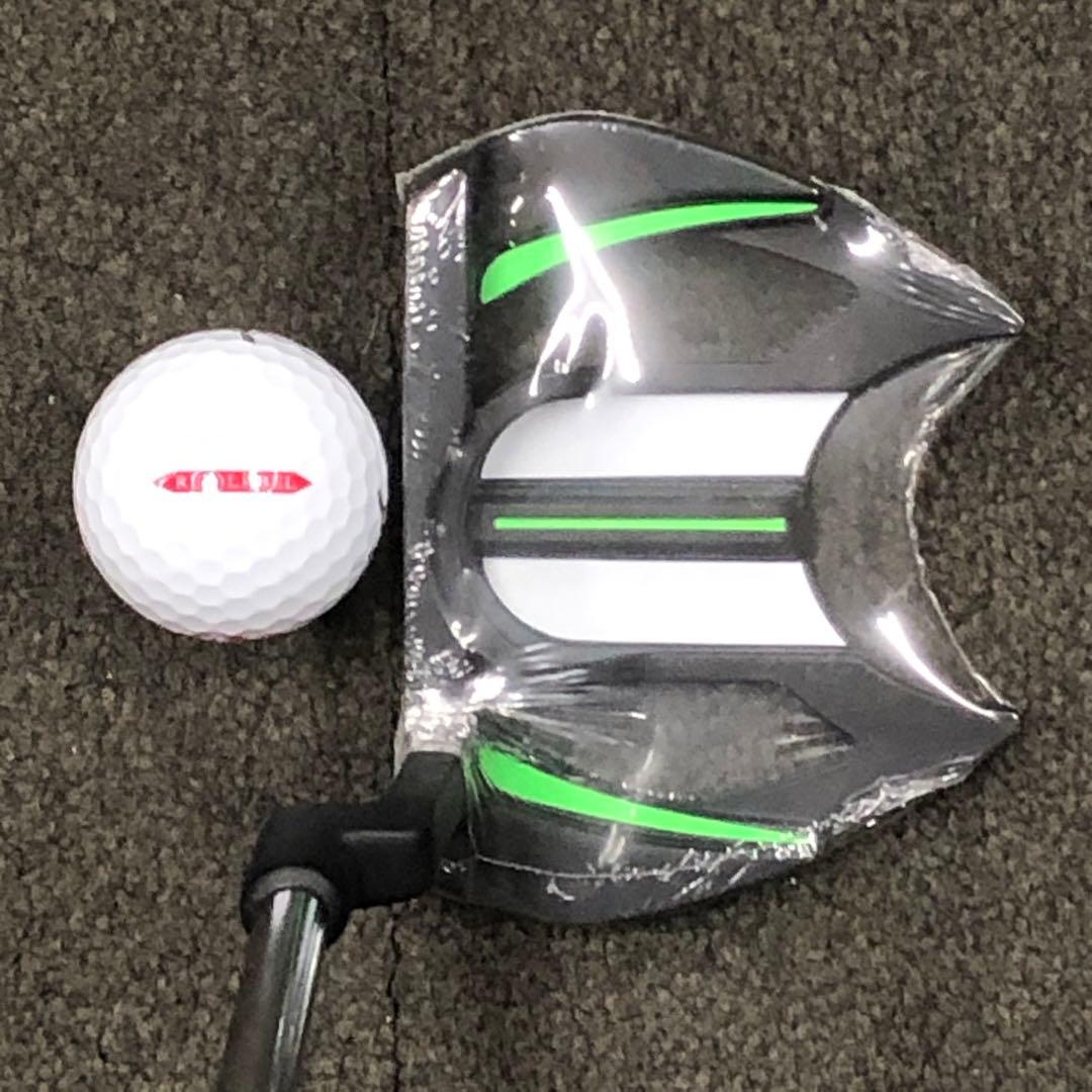 【新品】超安★極太グリップと大型ヘッドの安定感抜群のカッコいいダイナミクスパター