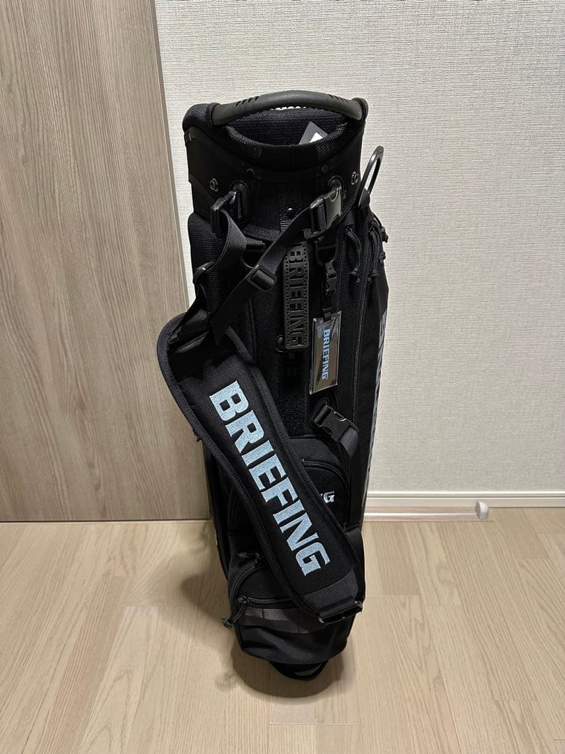 《早い者勝ち》BRIEFING&WIND AND SEAゴルフバッグ／サックス