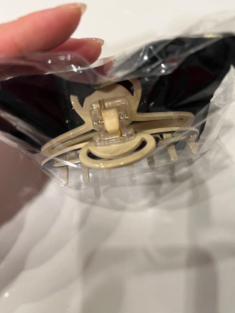 ALEXANDRE DE PARIS ヘアクリップ　ブラック