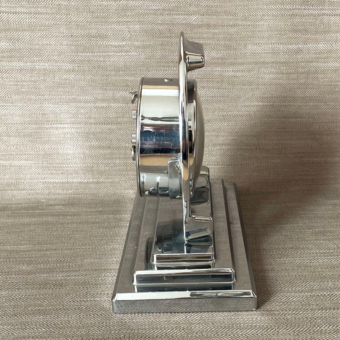 Lux ヴィンテージ 時計置物 1930年代 クローム ラックス グッドラック