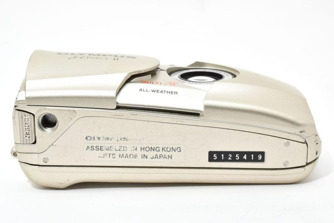 【希少】 OLYMPUS オリンパス μ-II コンパクト フィルムカメラ