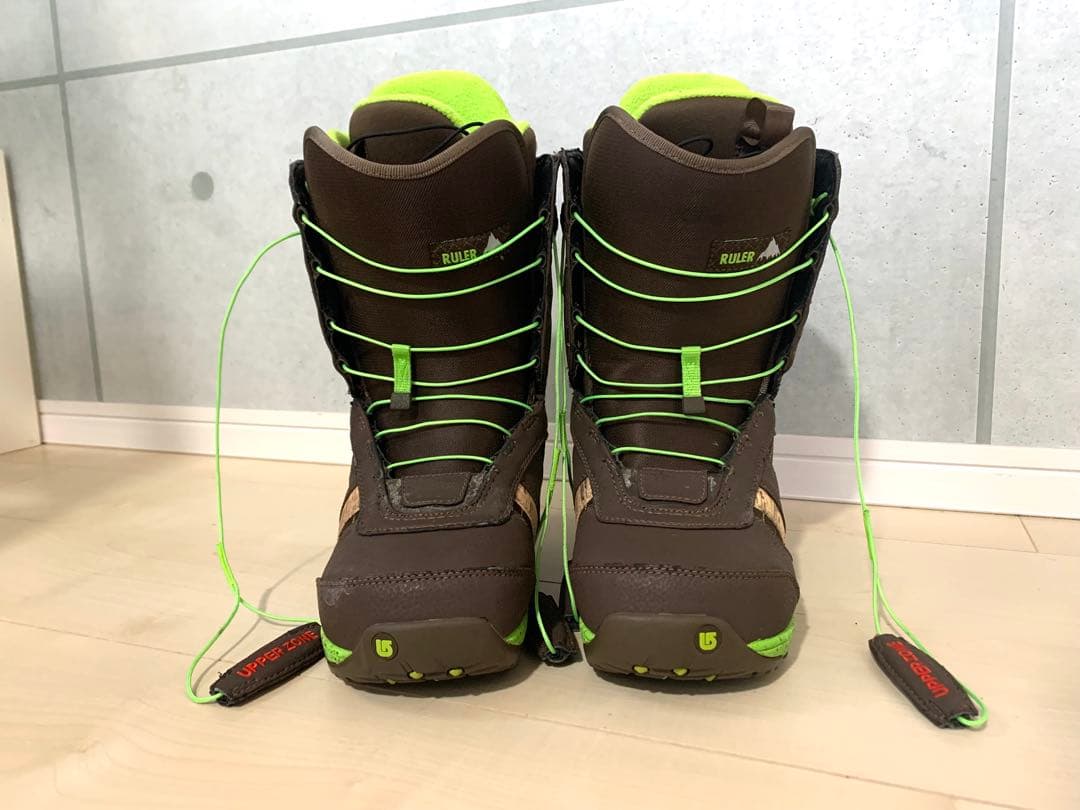 BURTONバートン⚫︎RULER スノーボードブーツ ブラウン/グリーン26cm