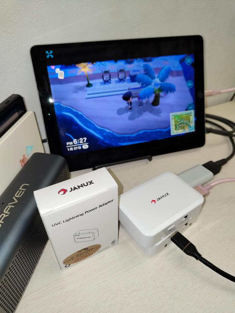 古いiPadをSwitchモニターに｜TV不要｜HDMIキャプチャー付きセット