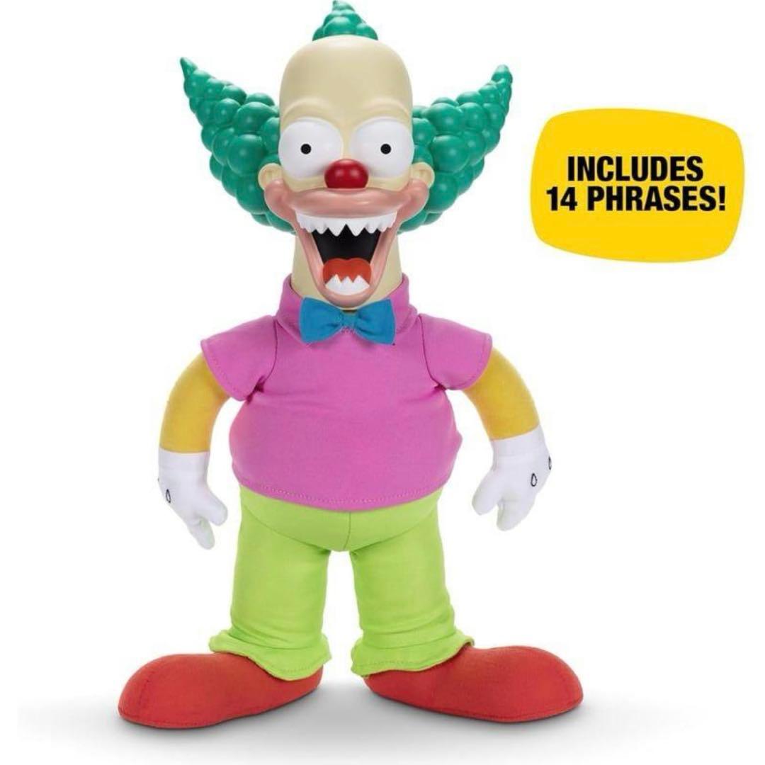 シンプソンズ クラスティ・ザ・クラウン トーキングフィギュア JAKKS