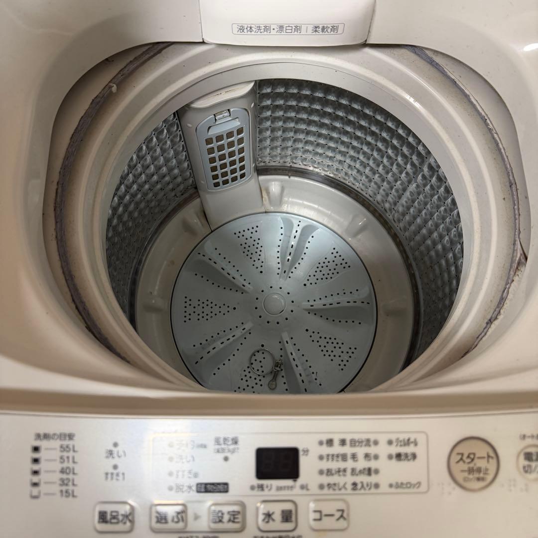 通電確済　アクア　AQUA AQW-GV70J（W）洗濯機　7kg 2021年製