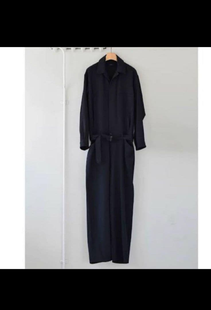 COMOLI / コモリ　ウールギャバ オールインワン2 美品