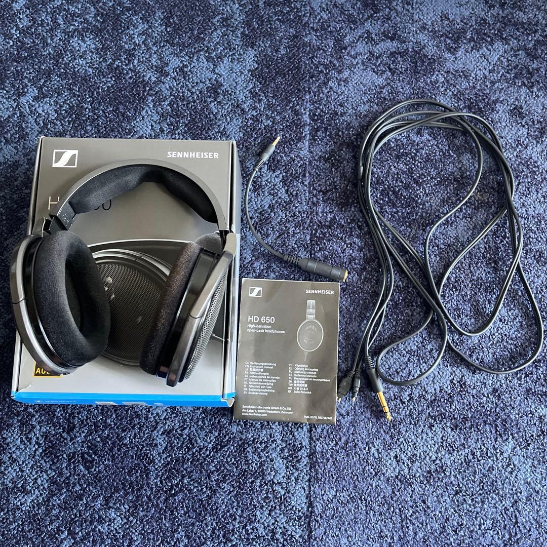 ゼンハイザーヘッドホン HD650 Sennheiser
