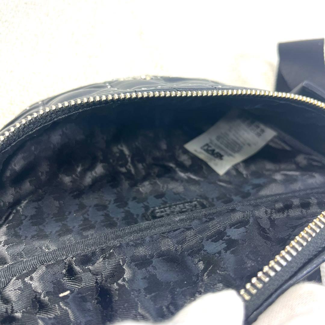 バッグ 00s Karl Lagerfeld body bag studs bk Y2K