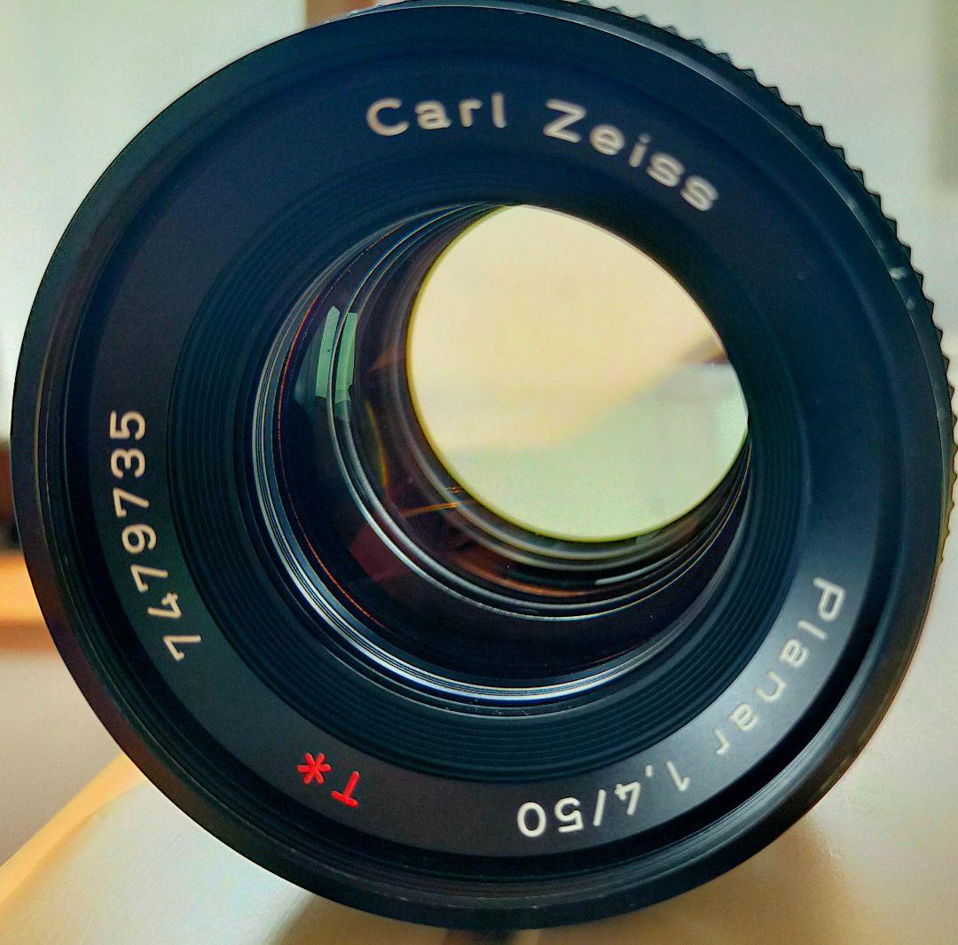 カビ,コーティング傷み Planar 50mm f1.4 MMJ
