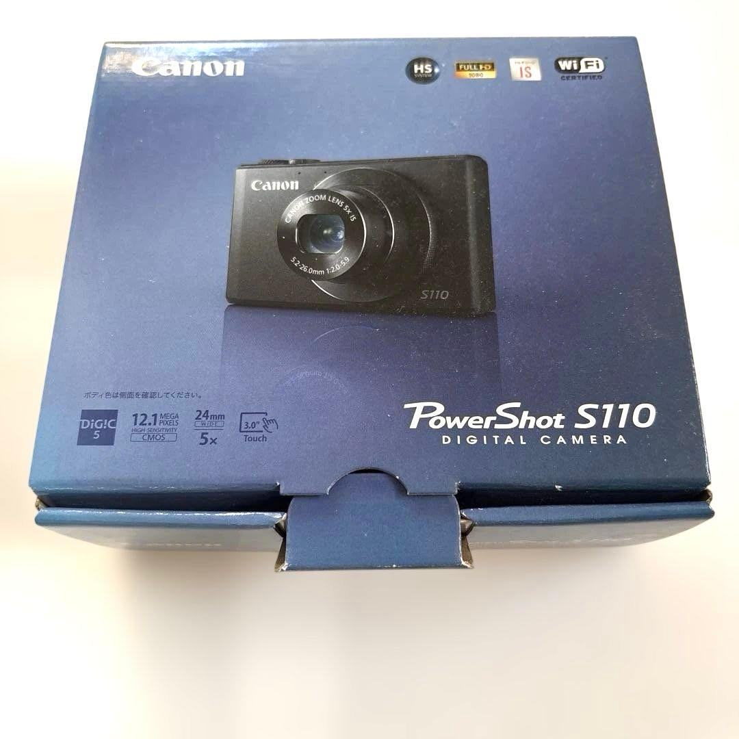 【美品】【動作確認済】Canon PowerShot S110 一式 即日発送