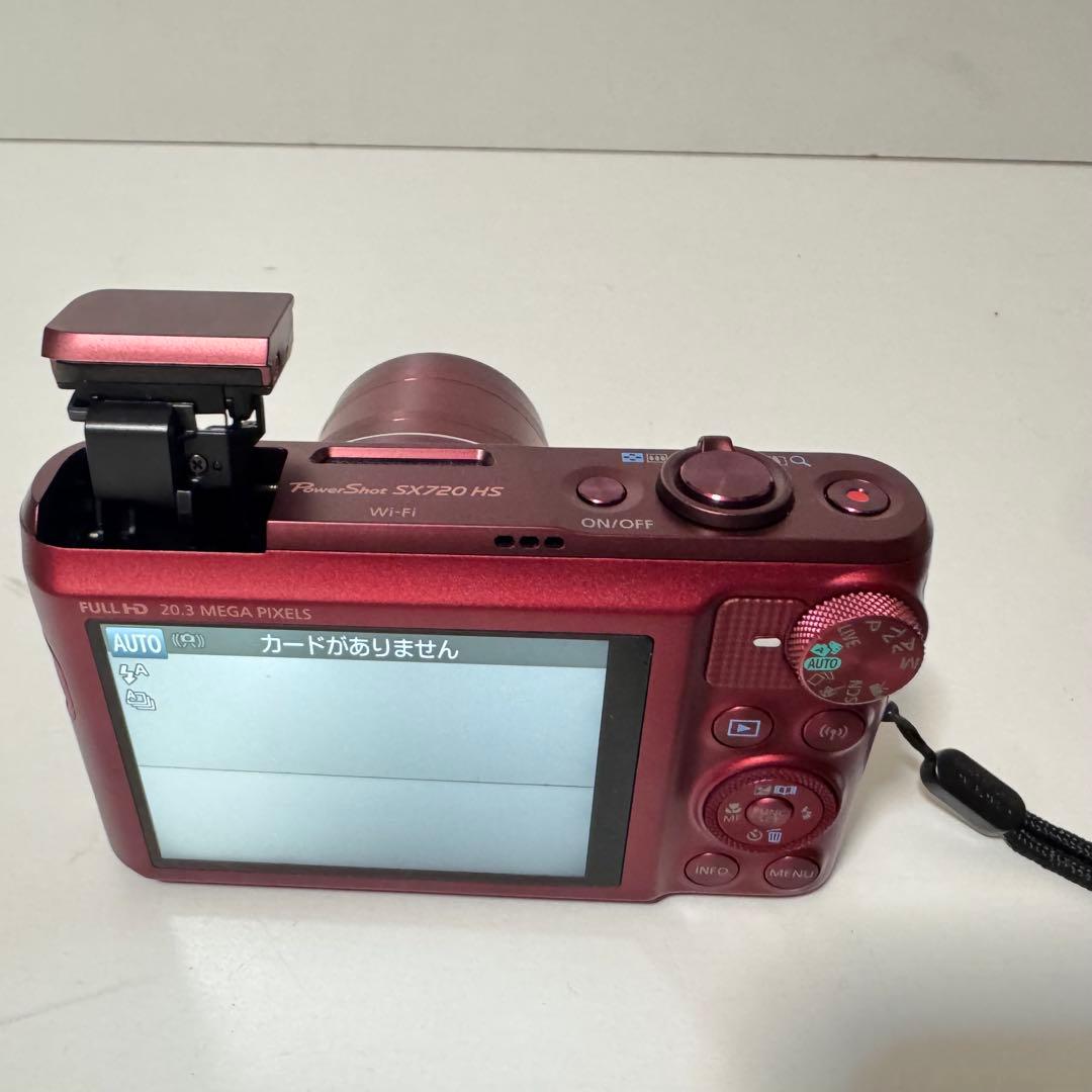 極美品 キヤノン Canon PowerShot SX720 HS レッド