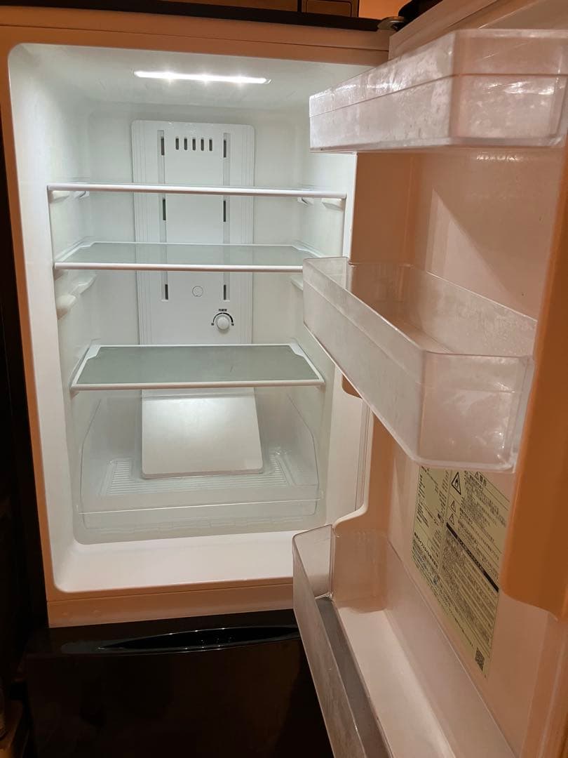 【状態良好・送料込】TOSHIBA 2ドア冷蔵庫153L 右開き 2019年製