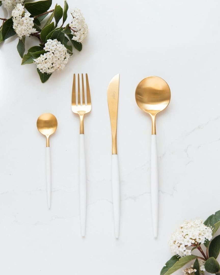 CUTIPOL GOA ゴアシリーズ 6点セット ゴールド ホワイト 新品未使用