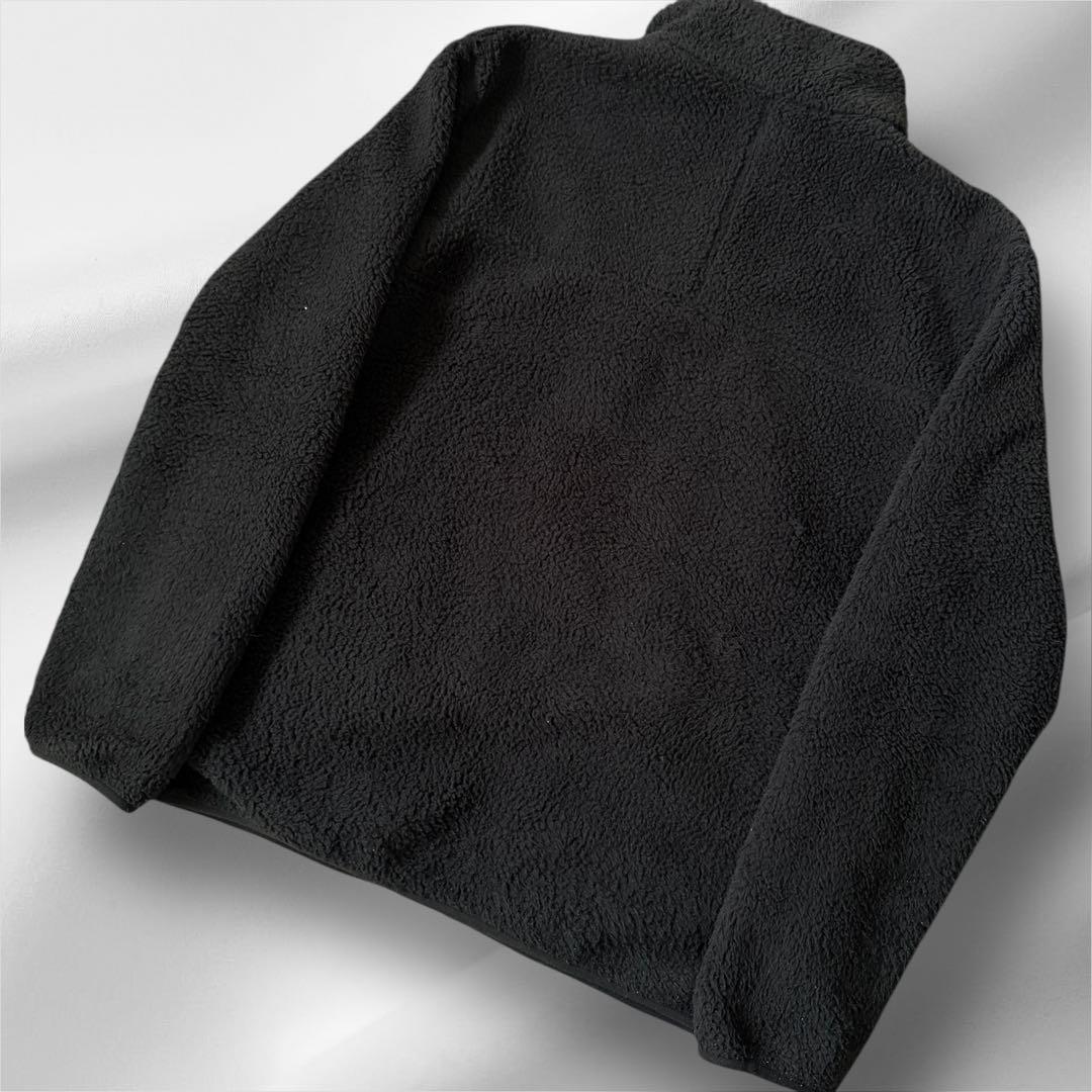 ブリーフィング　フリース　L〜XL相当　黒　ブラック　迷彩　ジャケット　ブルゾン