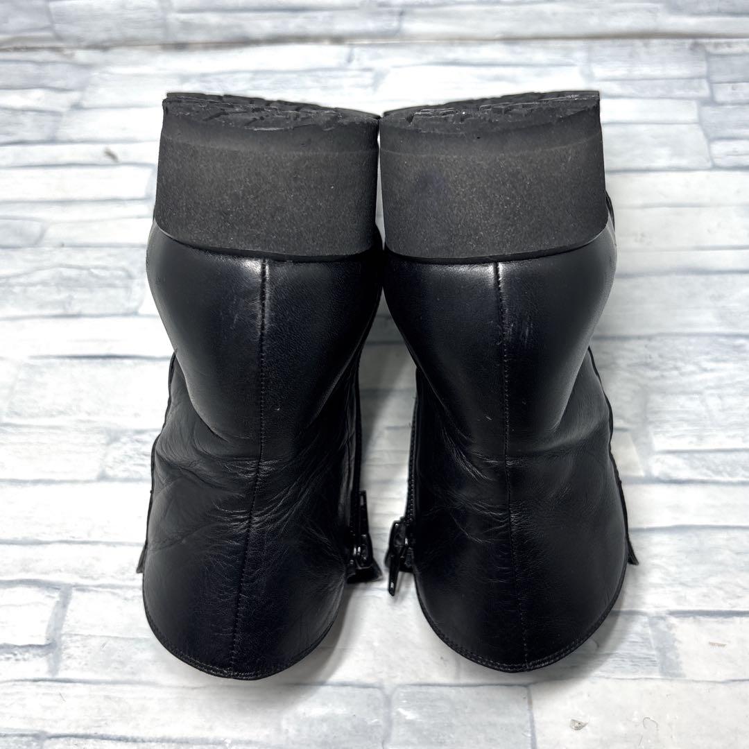 ✨美品✨ アシックスウォーキング ペダラ ショートブーツ ブラック 23cm